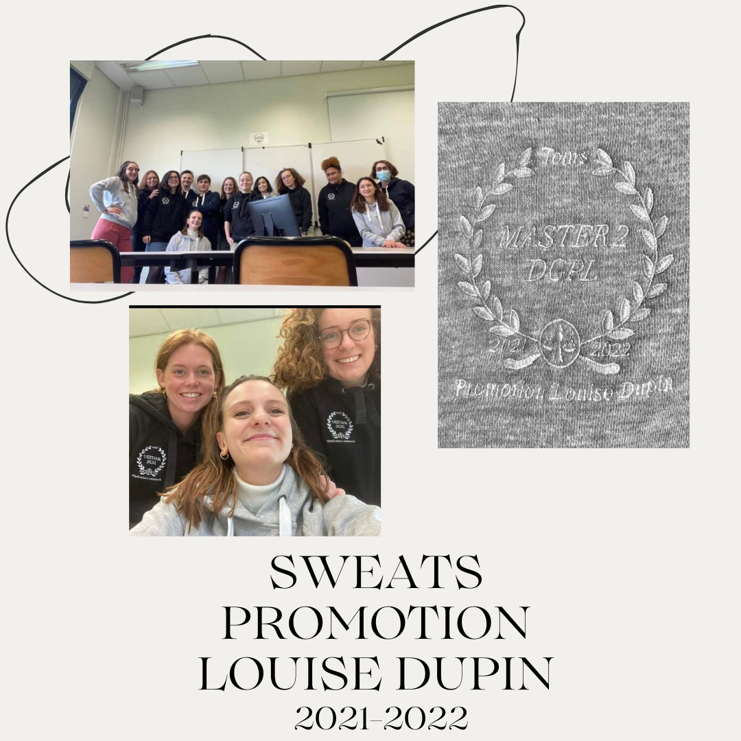 SWEATS PROMOTION LOUISE DUOPIN 2021 2022